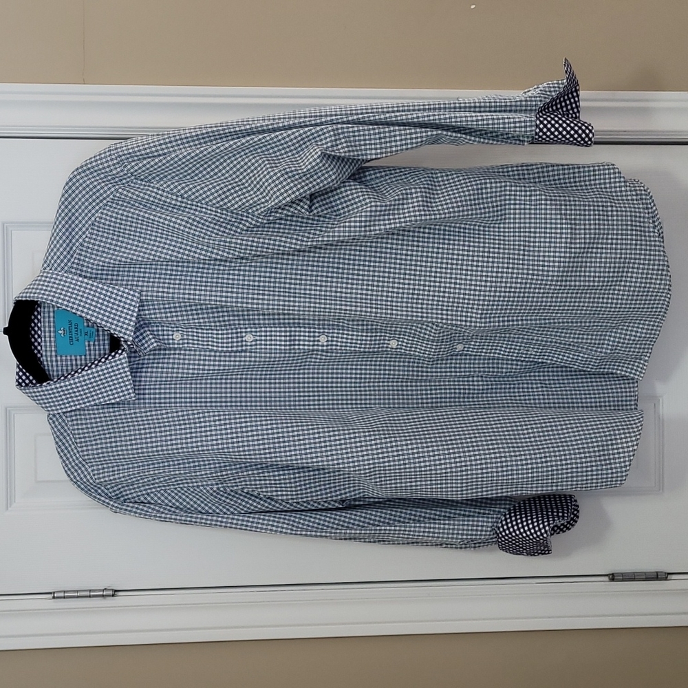 Christian Aujard dress shirt. Size XL. Used but like new.